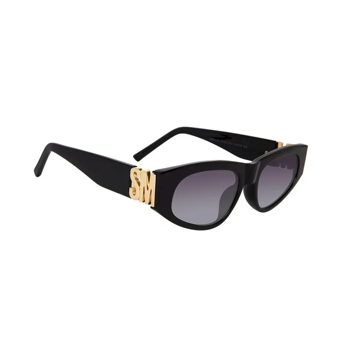 Womens Adriane Sunglasses Black Steve Madden Sunglasses