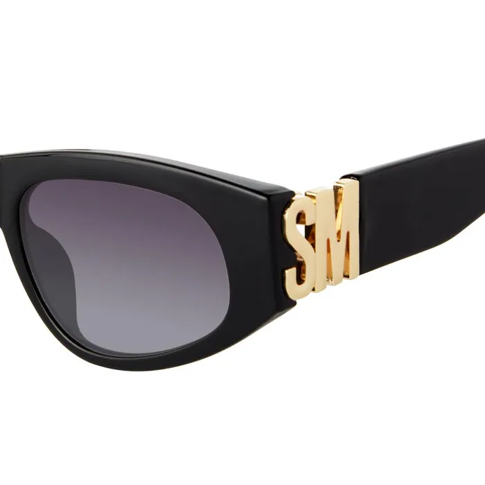 Womens Adriane Sunglasses Black Steve Madden Sunglasses