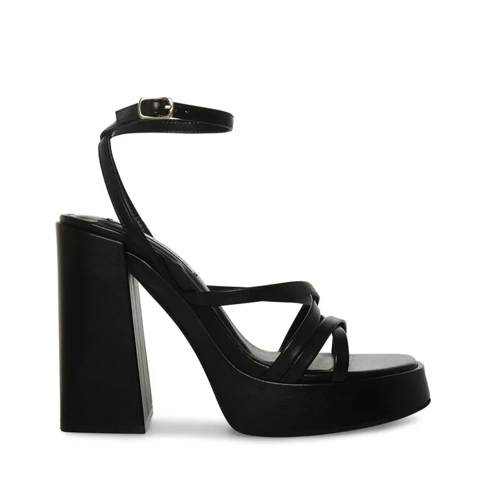 Womens Affection Black Steve Madden Heels