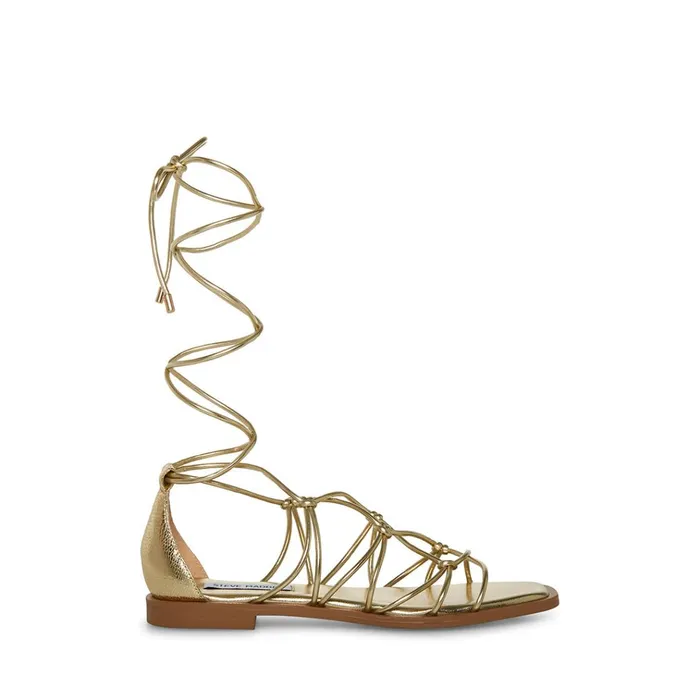 Womens Ainsley Gold Steve Madden Sandals