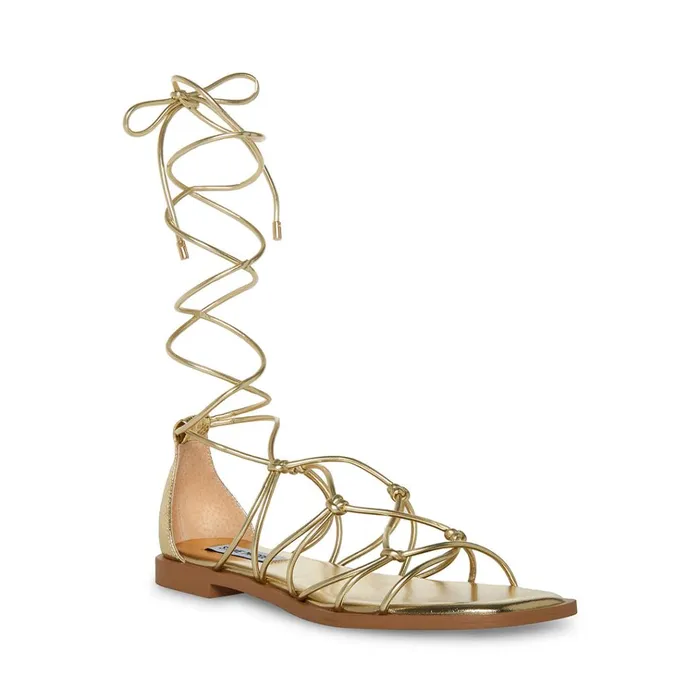 Womens Ainsley Gold Steve Madden Sandals