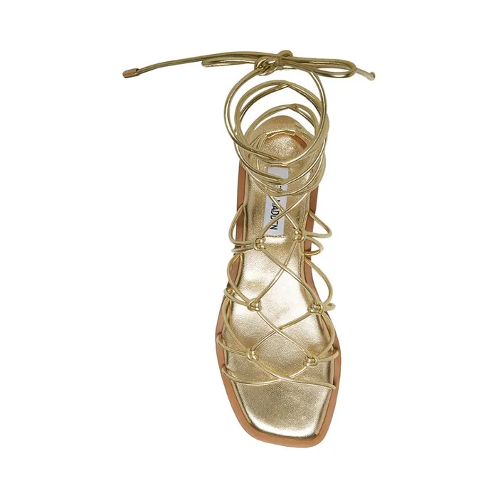 Womens Ainsley Gold Steve Madden Sandals