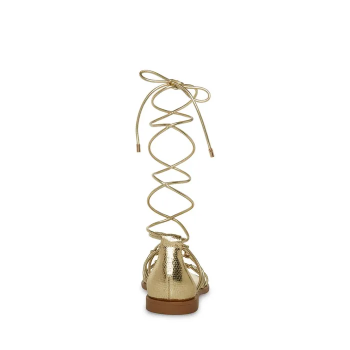 Womens Ainsley Gold Steve Madden Sandals