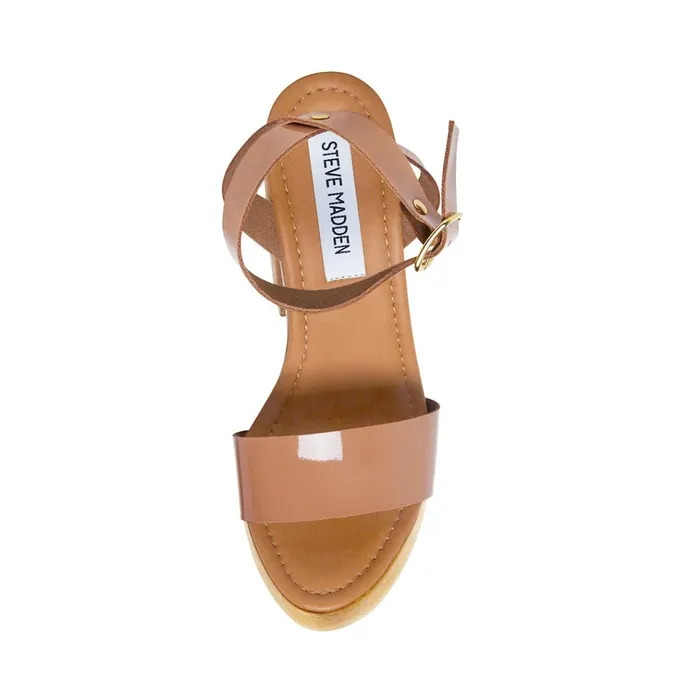 Womens Alessia Blush Patent Steve Madden Heels
