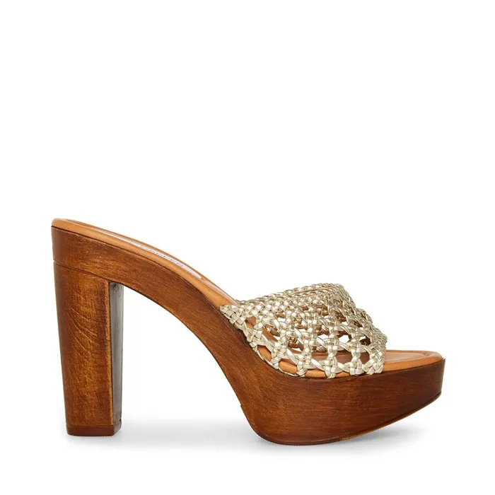 Womens Amanda Gold Steve Madden Heels