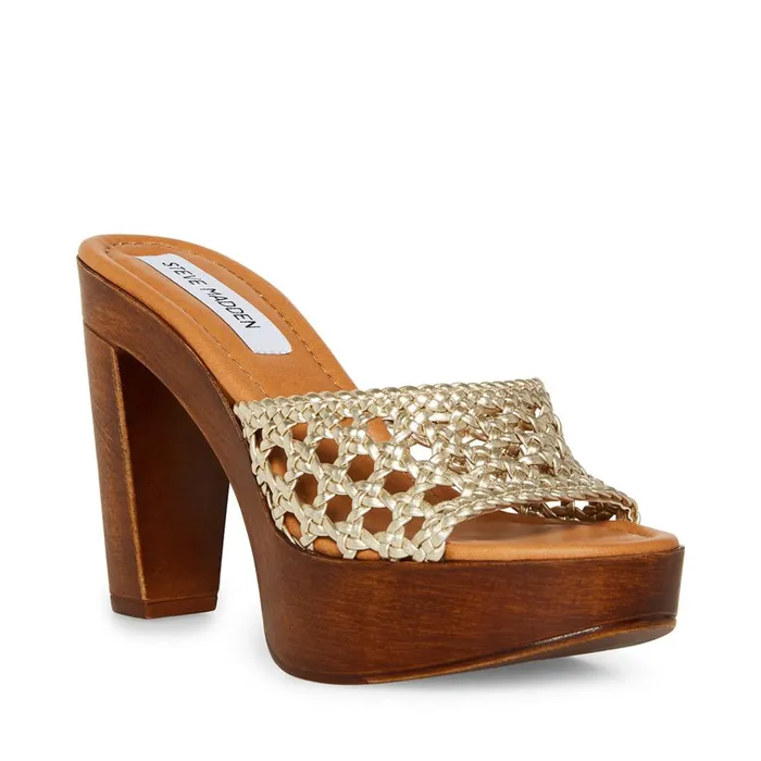 Womens Amanda Gold Steve Madden Heels