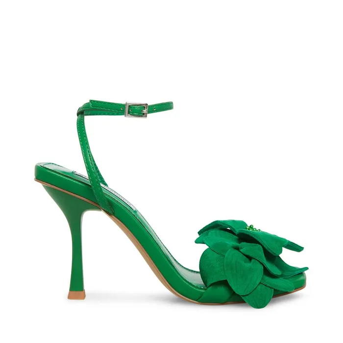 Womens Amani Green Steve Madden Heels