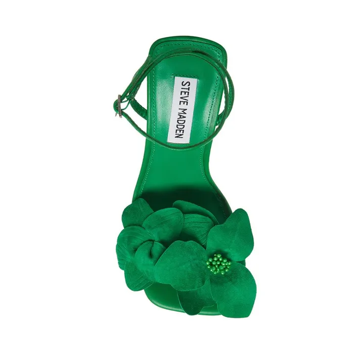 Womens Amani Green Steve Madden Heels