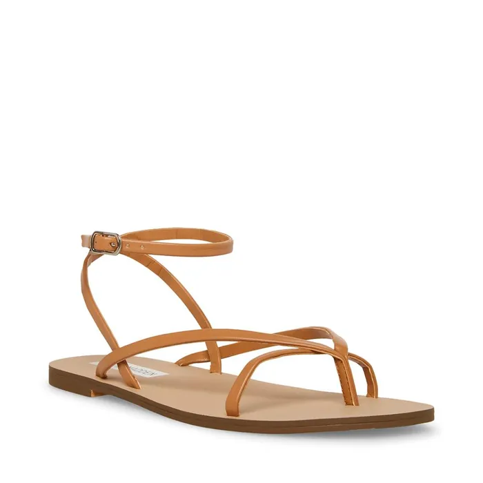 Womens Amuse Tan Steve Madden Sandals