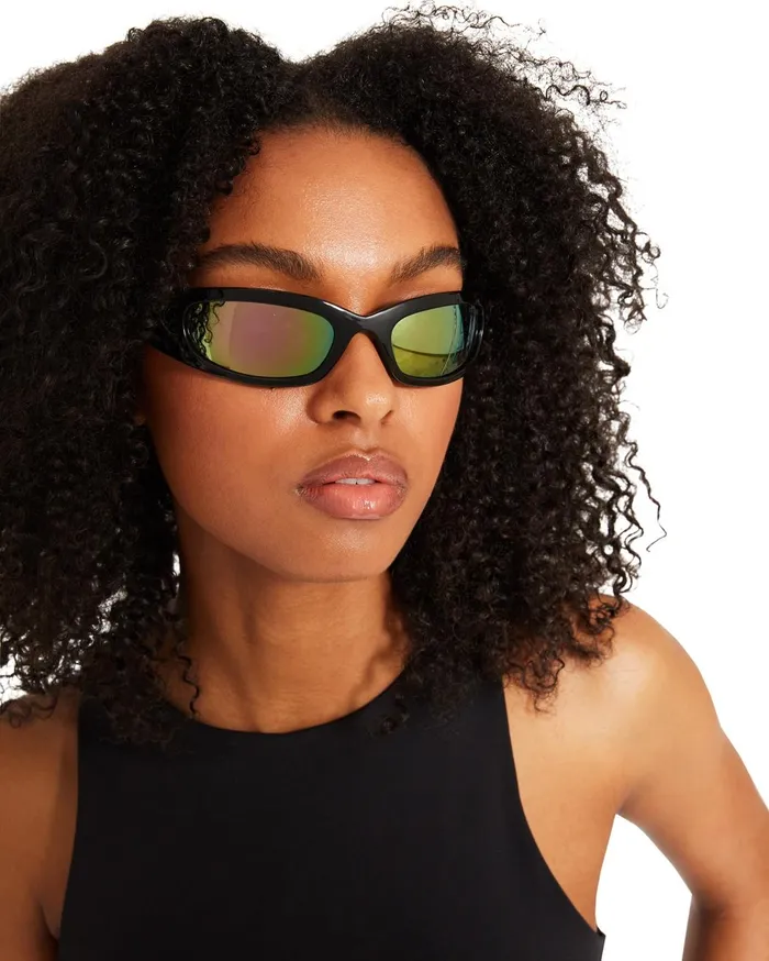 Womens Anderson Sunglasses Black Steve Madden Sunglasses