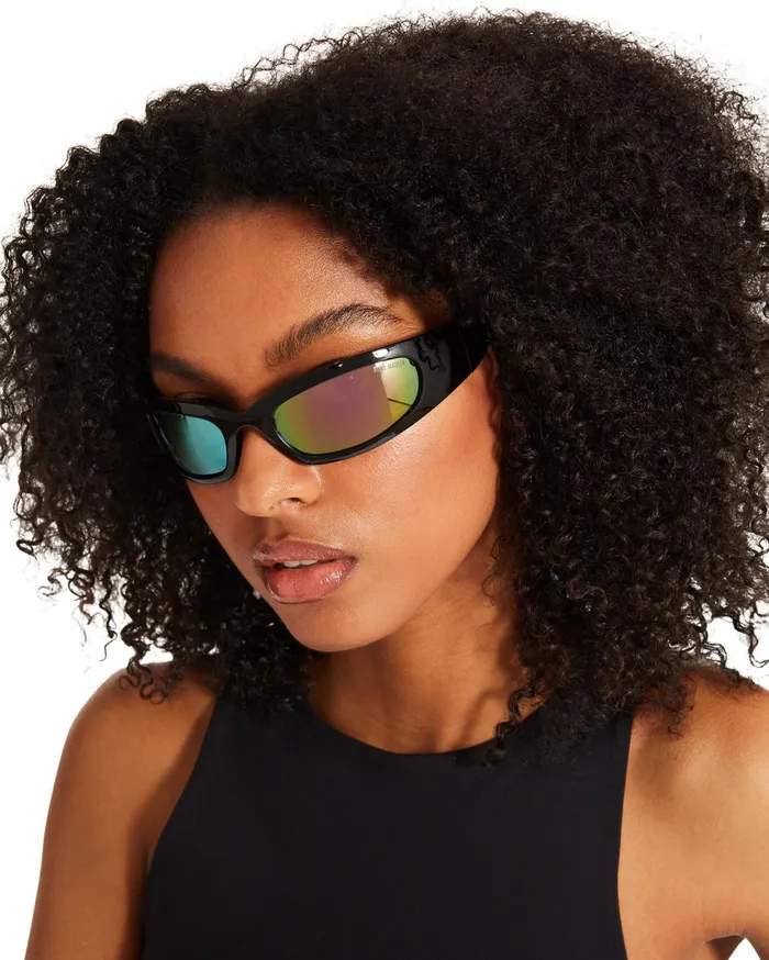 Womens Anderson Sunglasses Black Steve Madden Sunglasses