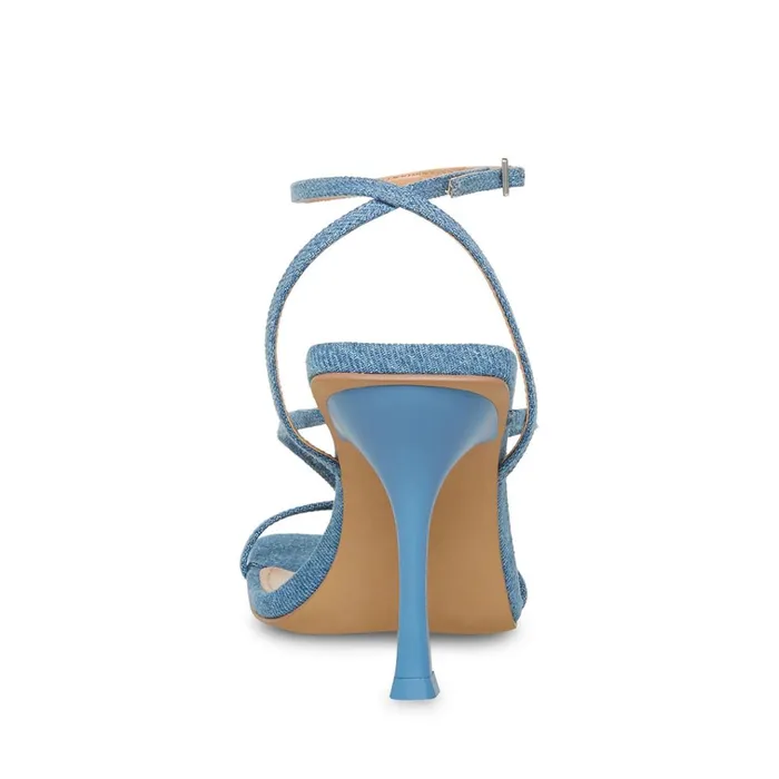 Womens Annie Denim Fabric Steve Madden Heels