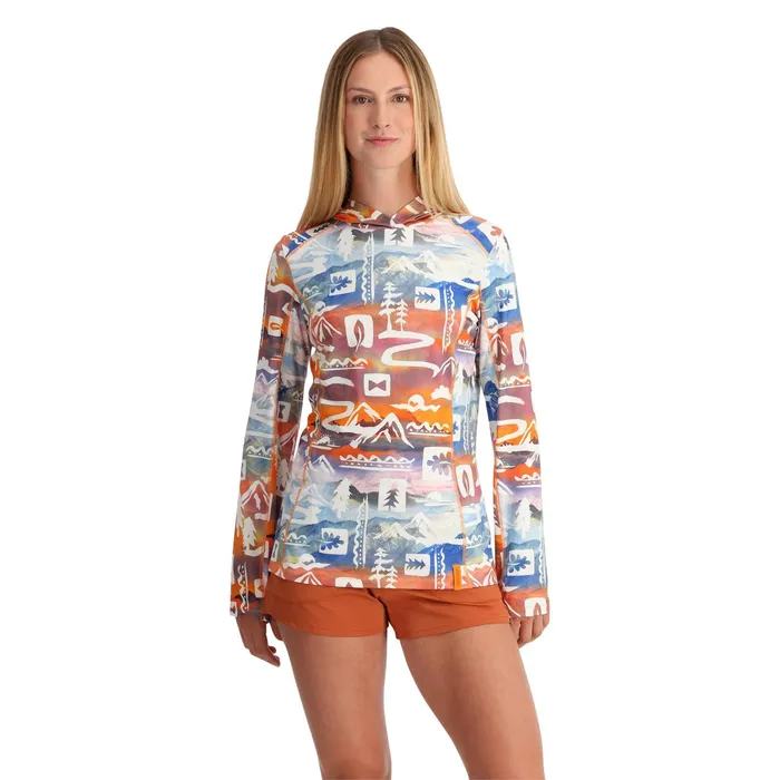 Womens Arc Tech Hoodie 8211 Multi Spyder Performance
