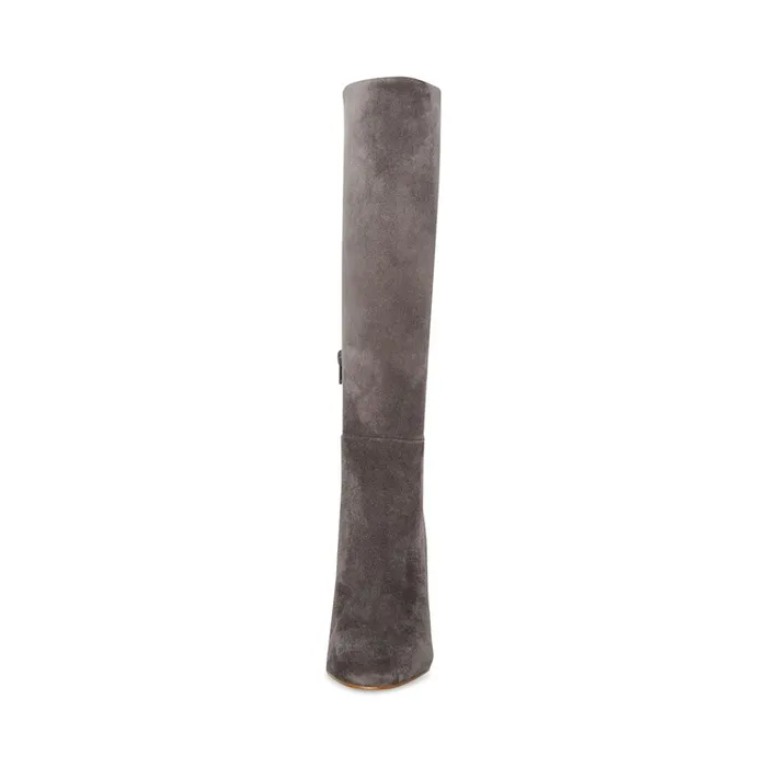 Womens Archers Grey Suede Steve Madden Boots and Booties