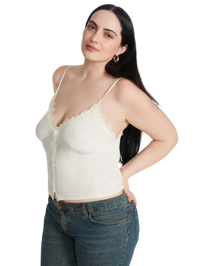 Womens Asher Top Cream Steve Madden Tops and Shirts