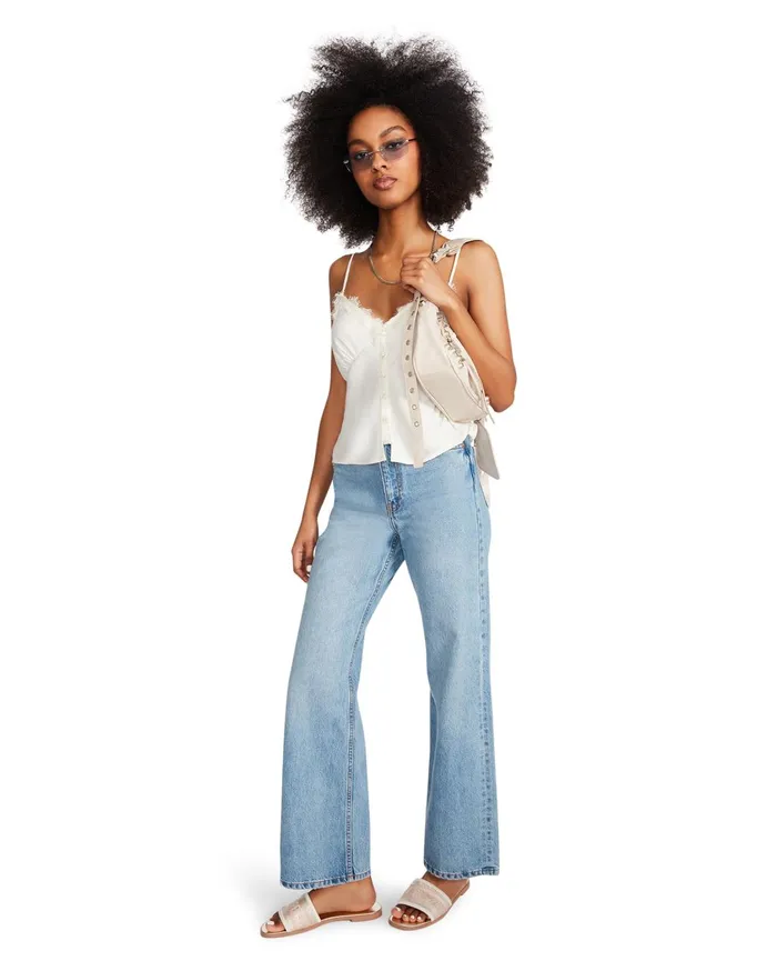Womens Asher Top Cream Steve Madden Tops and Shirts