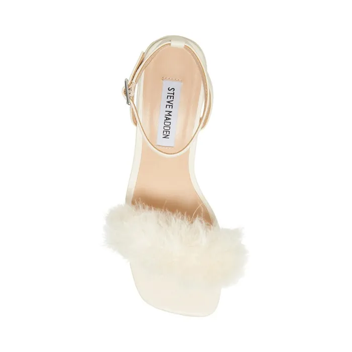 Womens AudrinaF Bone Steve Madden Sandals