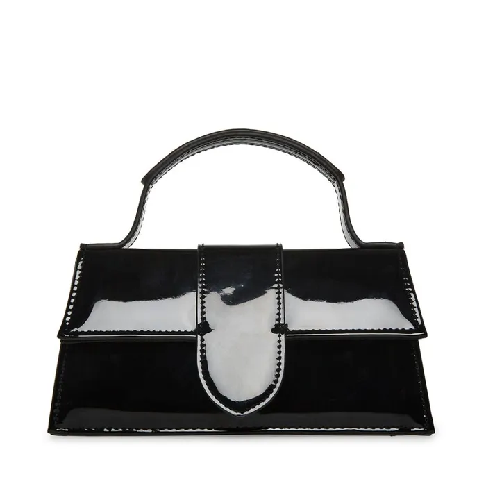 Womens Barlan Black Patent Steve Madden Mini Bags