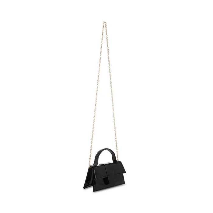 Womens Barlan Black Patent Steve Madden Mini Bags