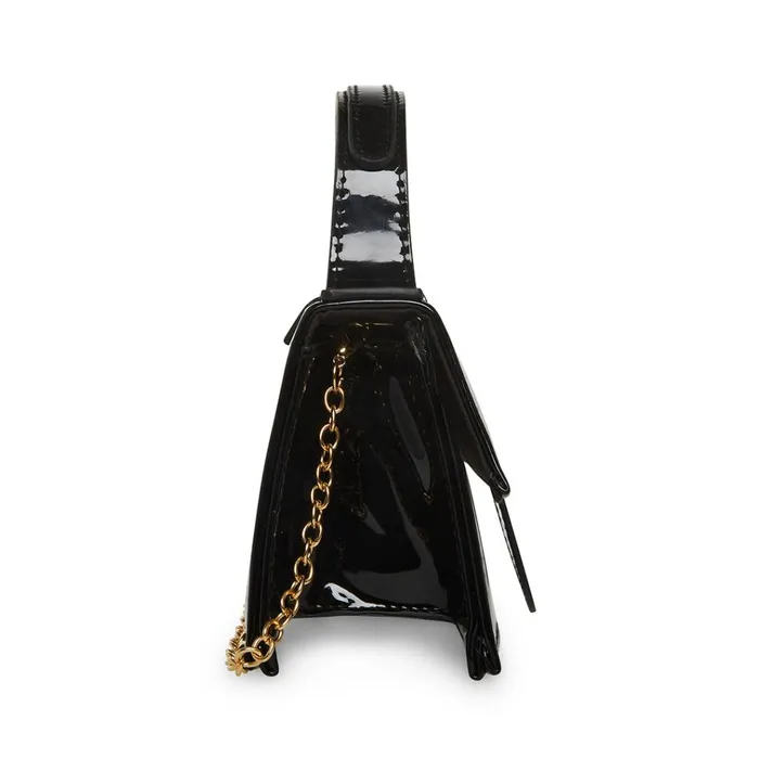 Womens Barlan Black Patent Steve Madden Mini Bags