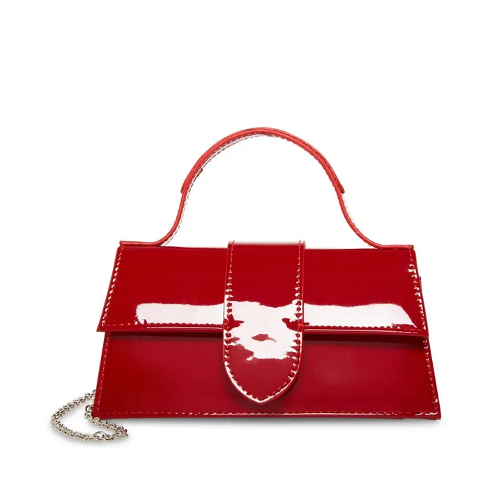 Womens Barlan Red Patent Steve Madden Mini Bags