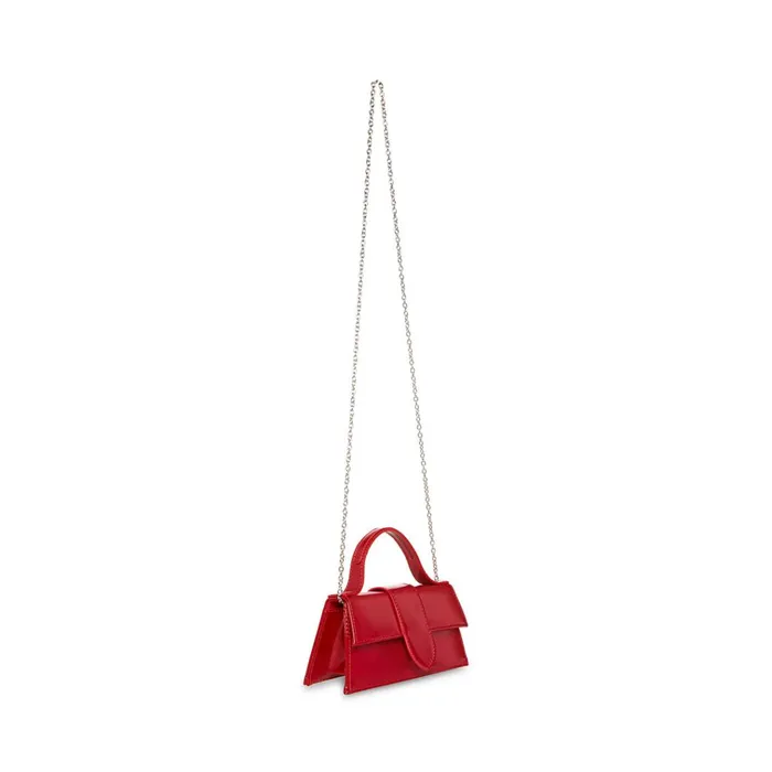 Womens Barlan Red Patent Steve Madden Mini Bags
