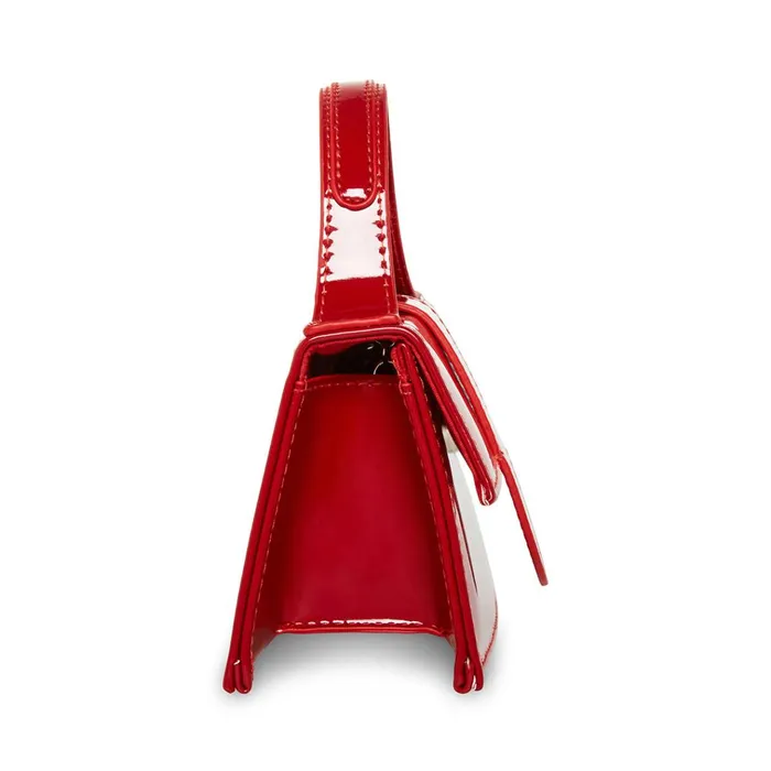 Womens Barlan Red Patent Steve Madden Mini Bags