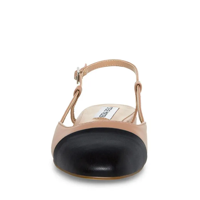 Womens Belinda Tan Leather Steve Madden Loafers and Flats
