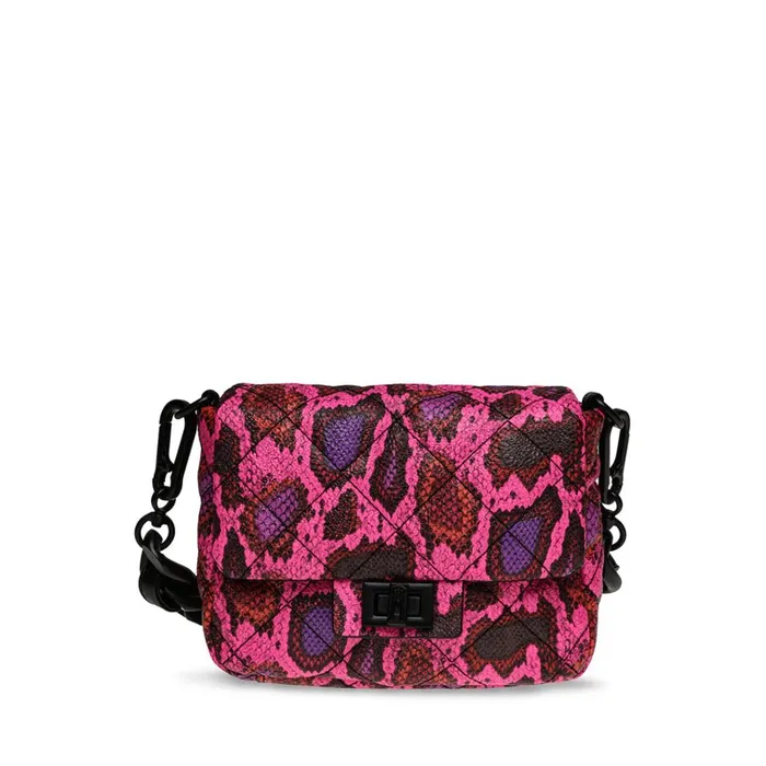 Womens Bheara Hot Pink Snake Steve Madden Mini Bags