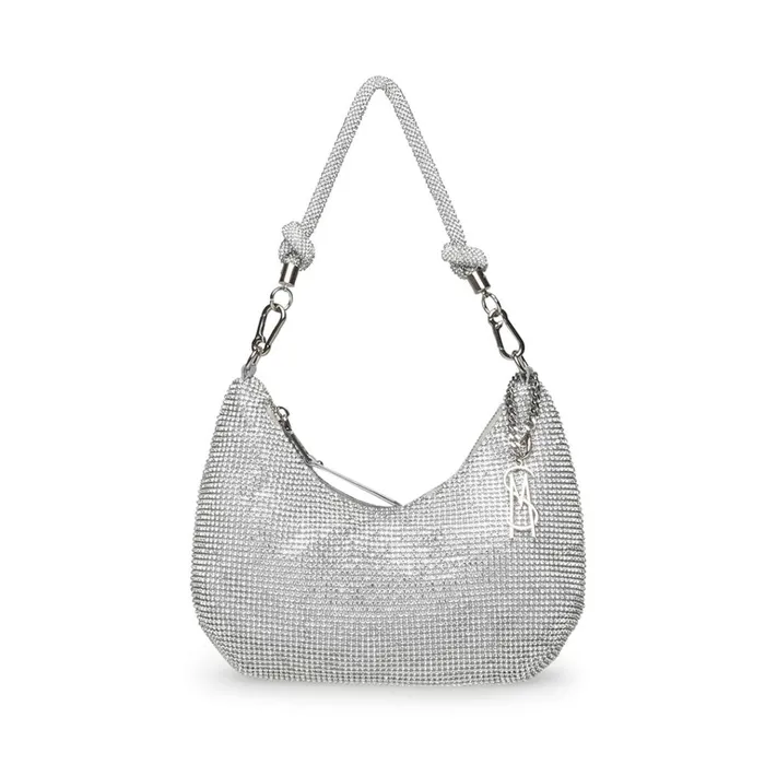 Womens Bkaya Silver Steve Madden Shoulder Bags