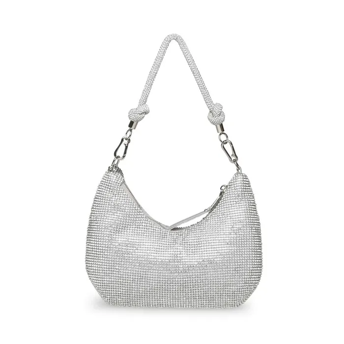 Womens Bkaya Silver Steve Madden Shoulder Bags