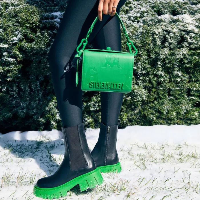 Womens BkromeX Green Steve Madden Crossbody Bags