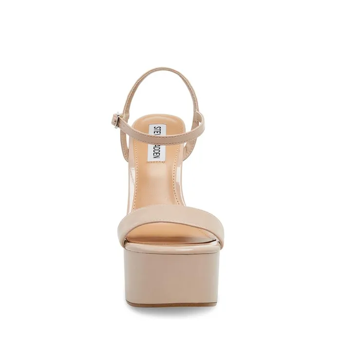 Womens Blane Blush Patent Steve Madden Heels
