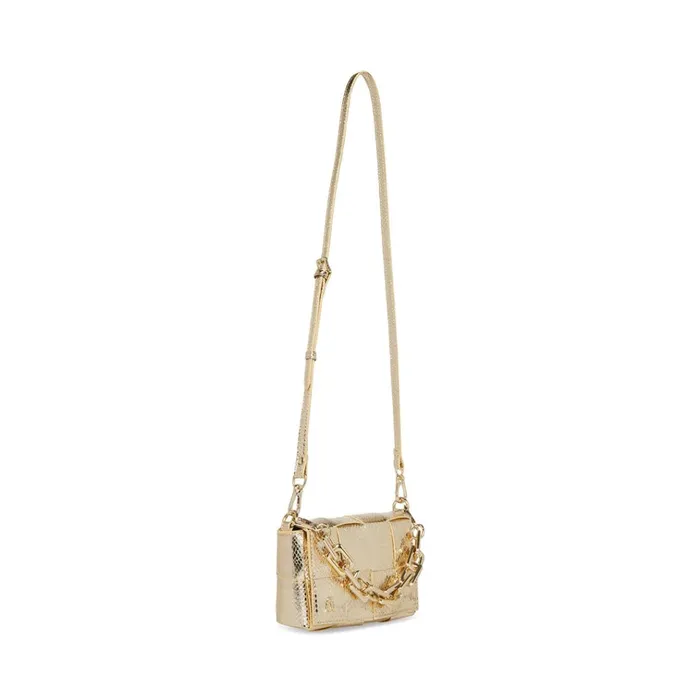 Womens Bmarvell Gold Snake Steve Madden Mini Bags