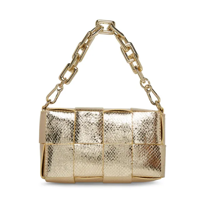 Womens Bmarvell Gold Snake Steve Madden Mini Bags