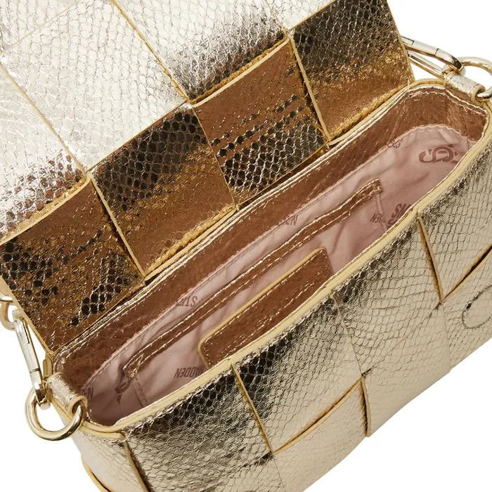 Womens Bmarvell Gold Snake Steve Madden Mini Bags