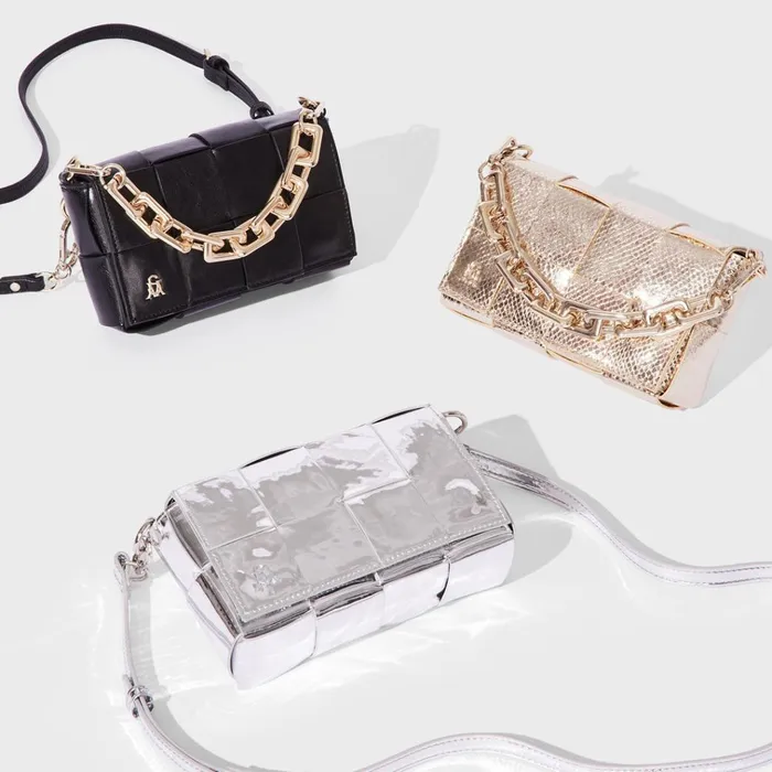 Womens Bmarvell Gold Snake Steve Madden Mini Bags