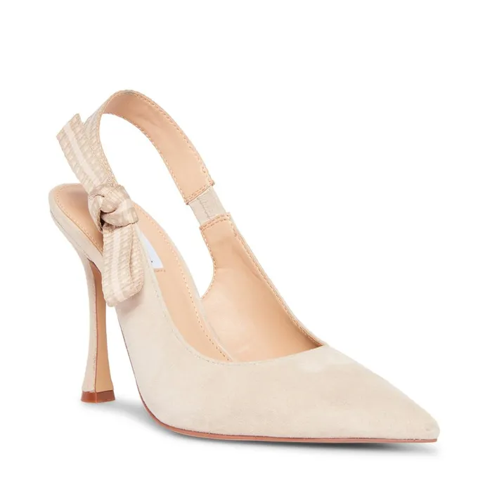Womens Bri Taupe Suede Steve Madden Heels