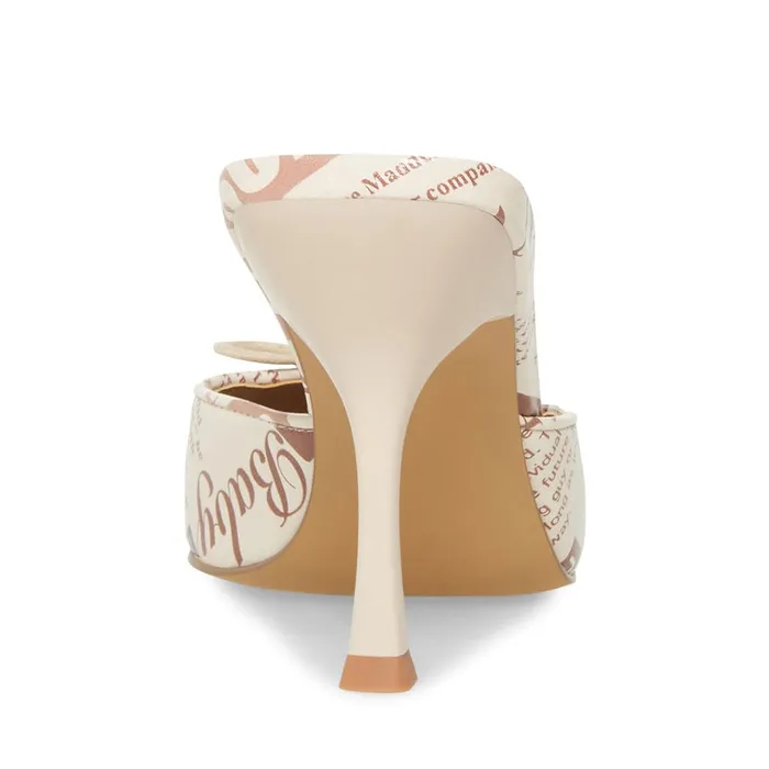 Womens Brianne Newspaper Print Steve Madden Heels