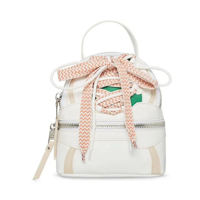 Womens Broaring WhiteGreen Steve Madden Belt Bags and Backpacks