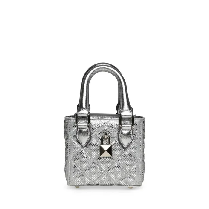 Womens Btwinkle Silver Steve Madden Mini Bags