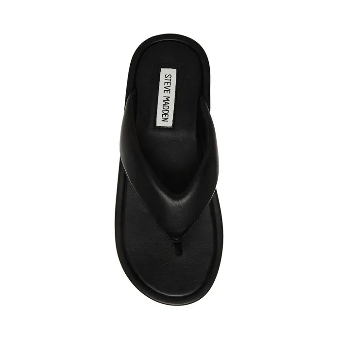 Womens Campana Black Steve Madden Sandals