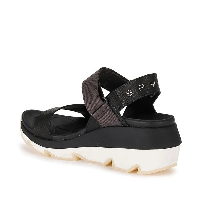 Womens Campie 8211 Black Spyder Sandals