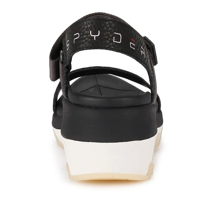 Womens Campie 8211 Black Spyder Sandals