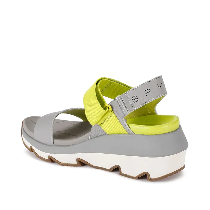 Womens Campie 8211 Mid Grey Spyder Sandals