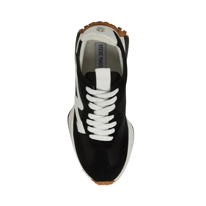 Womens Campo BlackWhite Steve Madden Sneakers