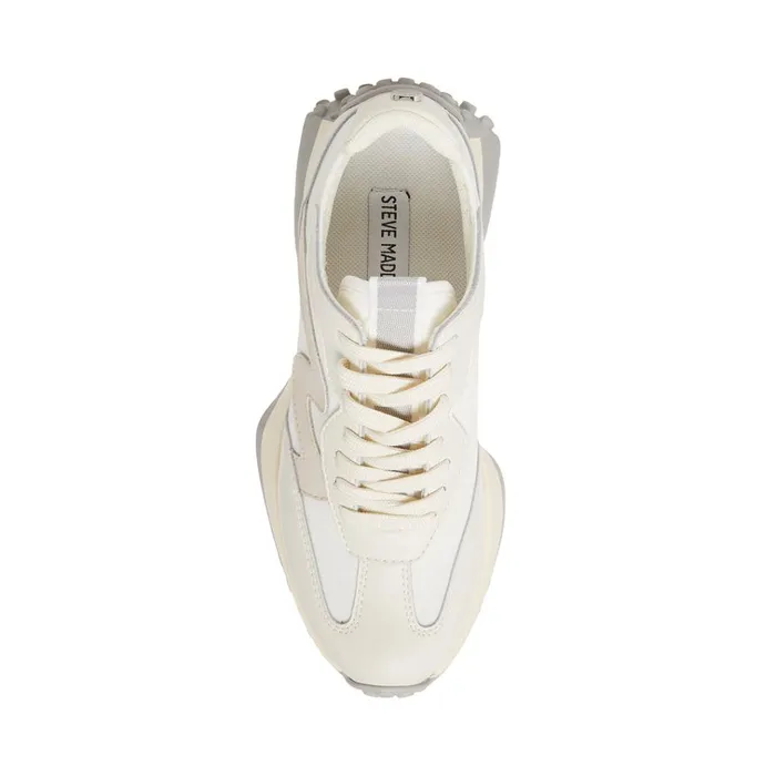 Womens Campo WhiteGrey Steve Madden Sneakers