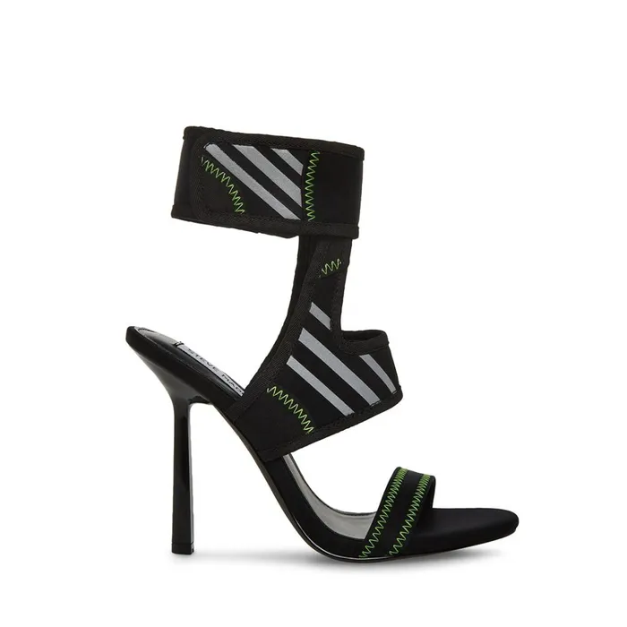 Womens Carmella Black Steve Madden Heels