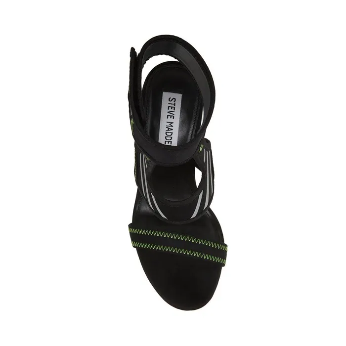 Womens Carmella Black Steve Madden Heels