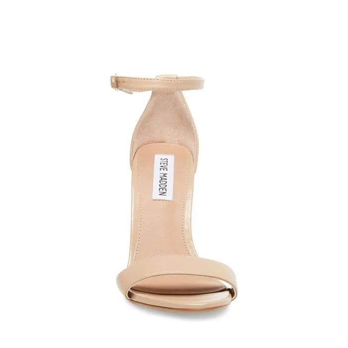 Womens Carrson Blush Leather Steve Madden Heels